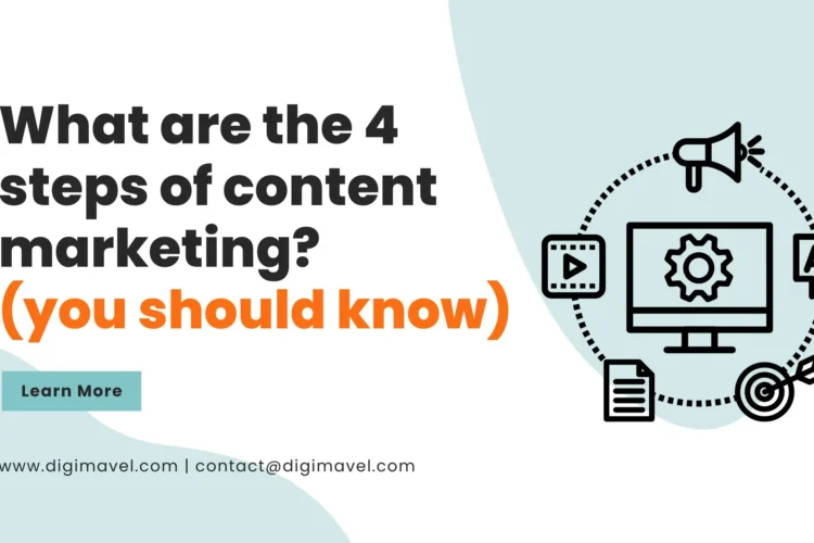 What are the 4 steps of content marketing (you should know)